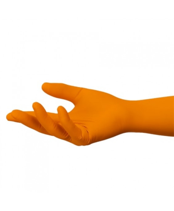 Нітрилові рукавички для чистих приміщень  SHIELDskin™ ORANGE NITRILE™ 260