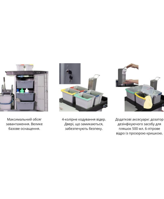 Прибиральний візок MatriX-Press